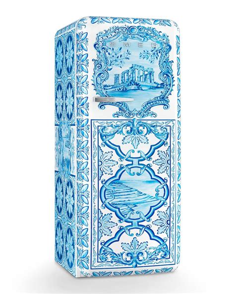 dolce gabbana fridge|smeg dolce gabbana blue.